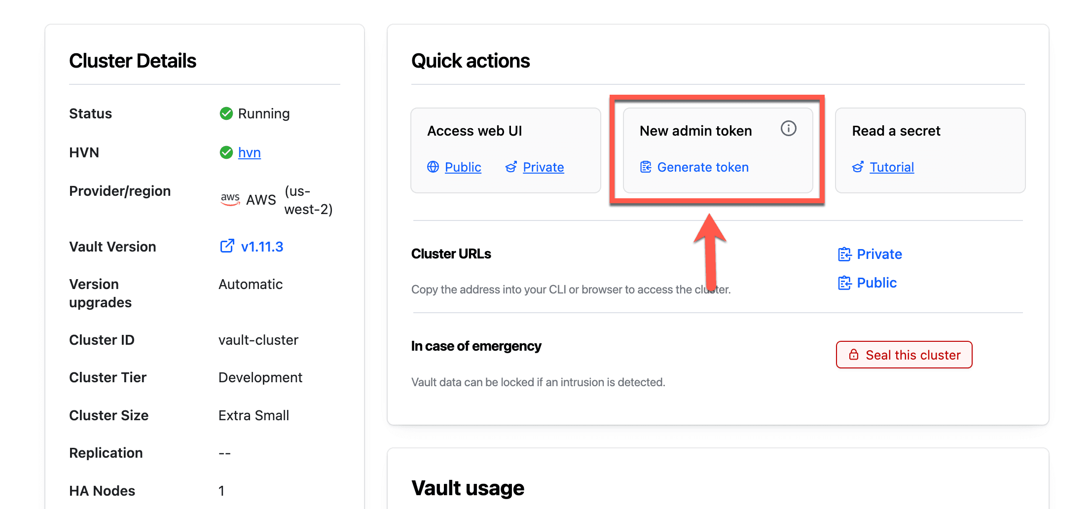 Generate Token